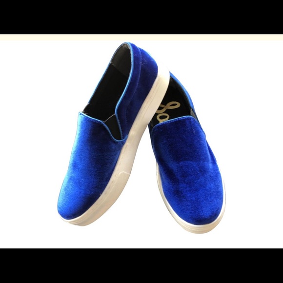 Sam Edelman Shoes - Sam Edelman Royal Blue Lacey Flats